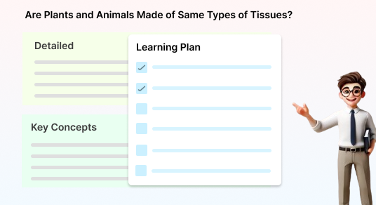 The study planner with a topic schedule and exam dates